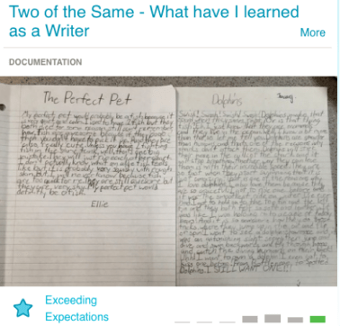 Two the Same writing